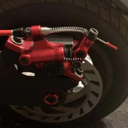 For Xiaomi M365/Pro Scooter Brake Stainless Steel Retractable Brake Springs Shift Brake Line Tail Caps Colorful Brake Accessory