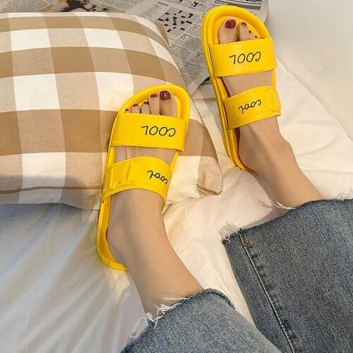 Outdoor Slides Women Summer Slippers Beach Slides Home Slippers Flat Sandals Women Shoes Indoor soft Zapatillas Mujer