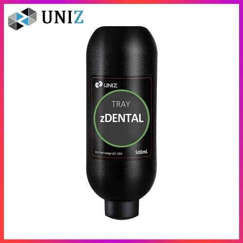 UNIZ UV Dental 405nm Resin For LCD SLA DLP 3D Printer Without Toxic Low Odor light-Curing Photopolymer Resina Printing Material