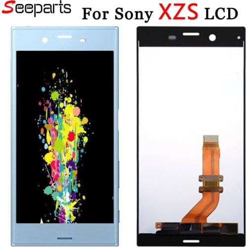For Sony Xperia XZs LCD Display Touch Screen Digitizer Assembly Without Frame Replacement G8231 G8232 For 5.2" SONY XZs LCD