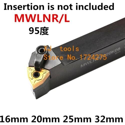 1PCS MWLNR1616H06 MWLNR2020K06 MWLNR2525M06 MWLNR1616H08 MWLNR2020K08 MWLNR2525M08 MWLNL CNC Lathe Cutting External Turning Tool