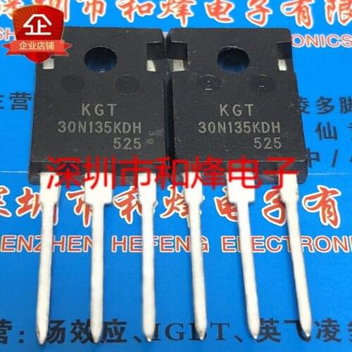 1PCS KGT30N135KDH TO-247 IGBT 1350V 30A 100% New original