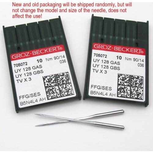 20PCS Groz-Beckert UYX128GAS Coverstitch Needle Compatible with Brother Juki Yamato Pegasus