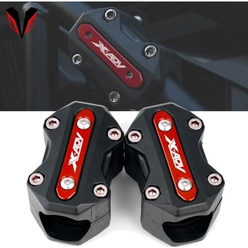 For Honda XADV 750 2021 Accessories XADV 2017-2020 Engine Crash bar Protection Bumper Decorative Guard Block 2 PCS