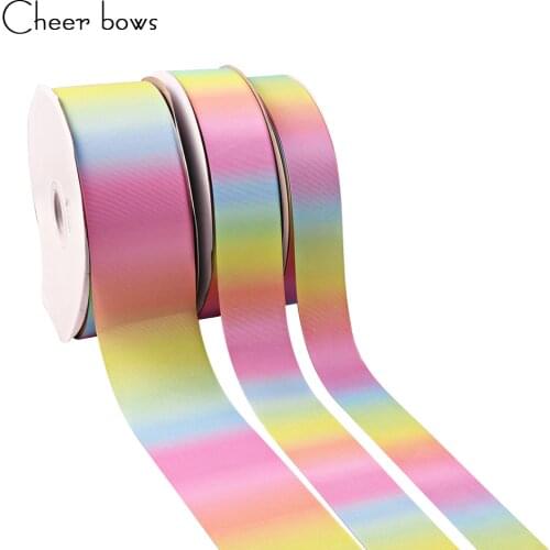 5Y/lot 38/50/75mm New Arrival Grosgrain Ribbon DIY Hairbows Accessories Holiday Decorations Materials Wedding Party Decoration