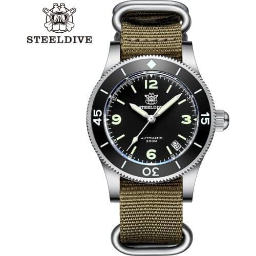 Dive Watch SD1952 Automatic Mechanical Watch Movement Japan NH35 Ceramic Bezel Mens Diving Watches