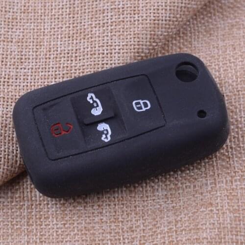 CITALL 4 Buttons Car Styling Remote Key Cover Case Fob Protector Holder For VW T5 Transporter Multivan Caddy Alhambra Sharan