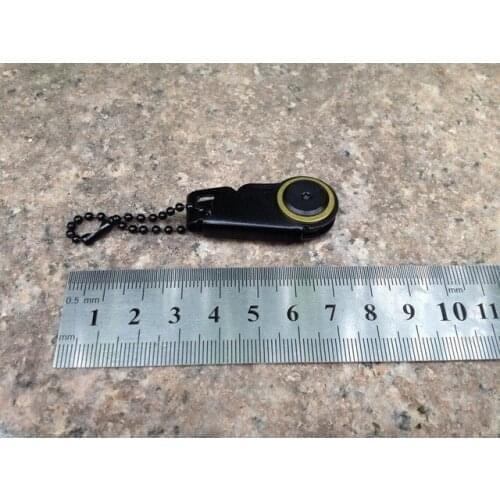 By dhl 200pcs practical Mini Portable folding Metal Keychain Cutting Key Ring Camp kit portable Pocket tool