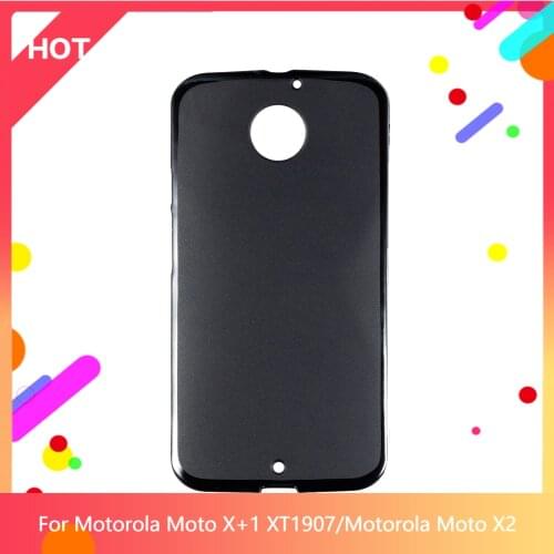 Moto X+1 XT1907 Case Matte Soft Silicone TPU Back Cover For Motorola Moto X2 Phone Case Slim shockproof