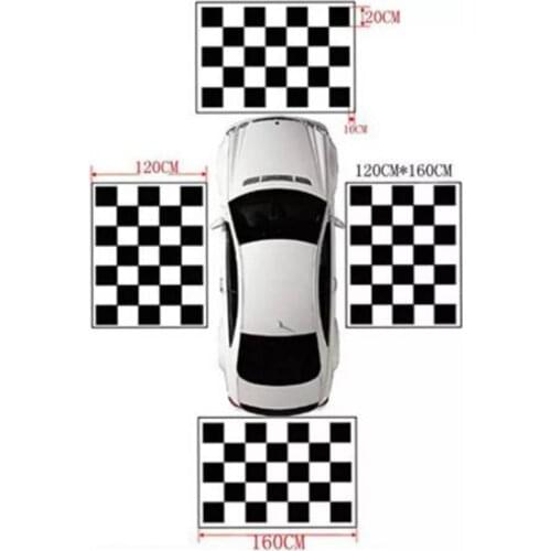 EKIY Car DVD 360 Camera Calibration Cloth For 360 Bird View Camera