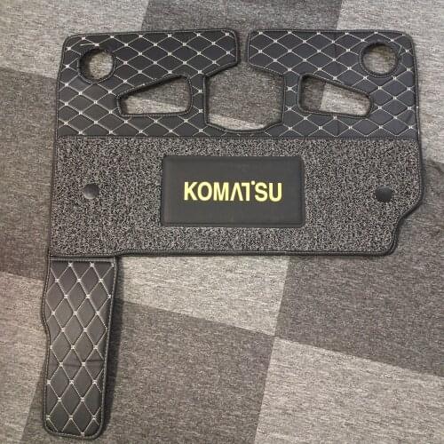 Suitable for KOMATSU PC Excavator cab foot pad emulsion for Car Chassis Mats PC60-8 PC70-8 Parts