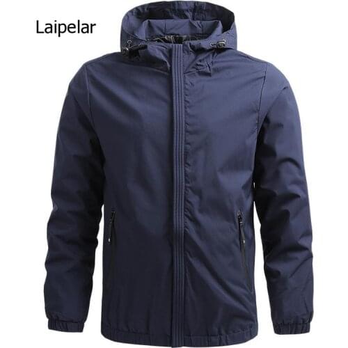 Fengguilai Men's Hooded Trench Coats