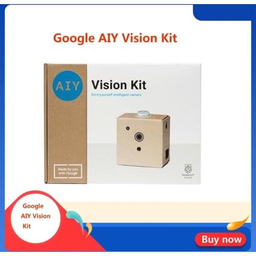 Google AIY Vision Kit Do-it-yourself intelligent camera image recognition