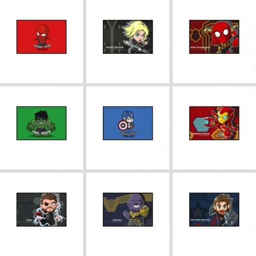 Marvel Superhero Canvas Paintings Avengers Spiderman Posters and Prints Wall Art Pictures for Home Boy Room Decoration