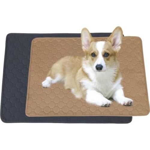Summer Cooling Pet Dog Pad Puppies Training Isolation Pad Can Be Washed Sofa Cushion Dog Bed Breathable Ice Pad Pet Supplies