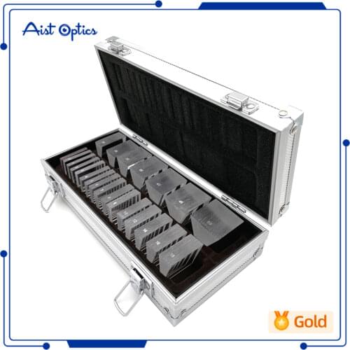 Ls-22 China Ophthalmic Instruments Loose Prism Set For Optometry With Aluminium Case