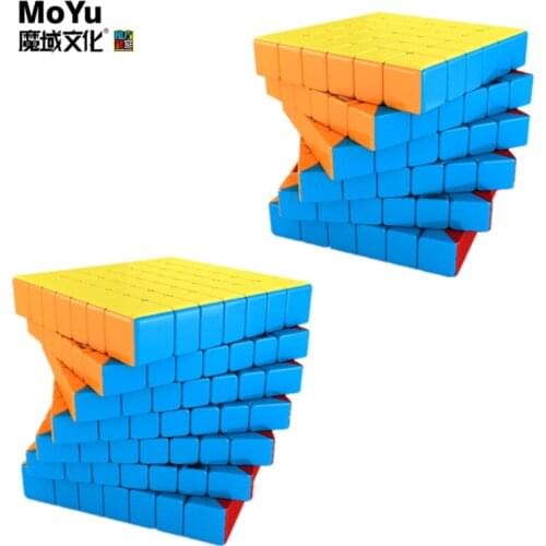 MoYu magic cube Moyu meilong 6x6 cube and 7x7 Speed Magic cube puzzle profissional cubo magico fun game cube Toys For Children
