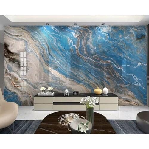 Papel de parede Sapphire natural stone texture marble wallpaper,living room bedroom TV wall papers home decors restaurant mural