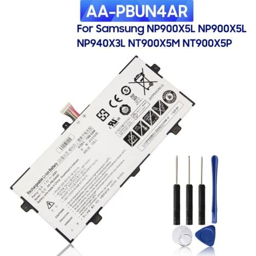 Original Replacement Battery AA-PBUN4AR For Samsung NP900X5L NP900X5L NP940X3L NT900X5M NT900X5P 39Wh