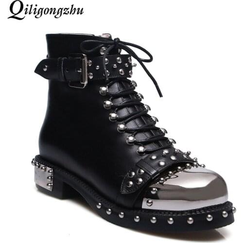Qiligongzhu Women's Ankle Boots