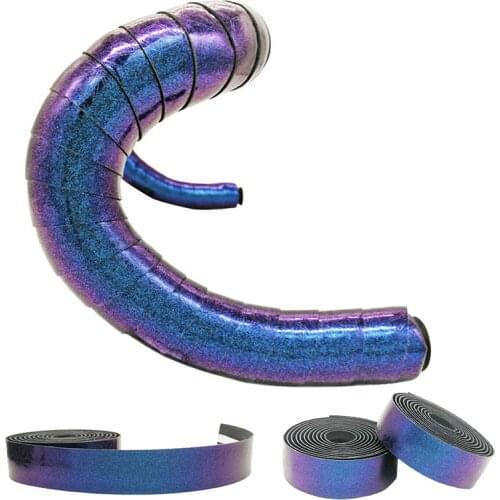 Bicycle Handlebar Strap Bicycle Accessories EVA Material Comfortable PU Tape Shockproof Racing Bicycle Handlebar Strap