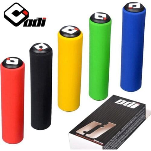 ODi Bicycle Handlebar Grips Waterproof Mountain Bike Handle Ultralight Silicone Rubber Cycling Grips with End Plug MTB Part