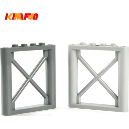 100g/Pack Building Block Particle 1x6x5 Pillar Frame Wall Column Wallboard Compatible with 64448 Parts