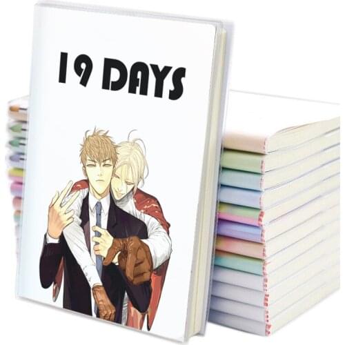 Manga 19 Days Old Xian Notebook Anime 19 дней однажды Comic - He Tian Jian Yi Zhan Zheng Xi - Diary Filofax Planner