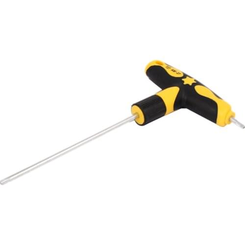 UXCELL T27 T30 T-Handle Torx Security Torque Star Key CR-V Alloy Steel Screwdriver Wrench