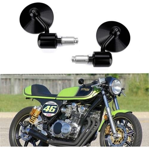 Bicycle Motorcycles Universal Rearview Mirror CNC Aluminum Mounting Handle Modification Mountain MTB Bike Rear View RR7303