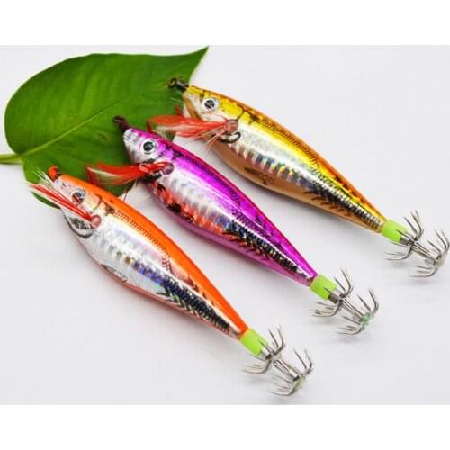 10cm/9g Artificial Luminous Wood shrimp Fishing Lure Hard Lure 3D Eyes Anti-Corrosion Professional Plastic Fishing Bait