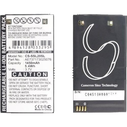 Cameron Sino 1450mAh Battery AE737173025076 for SIRIUS Stiletto SL2