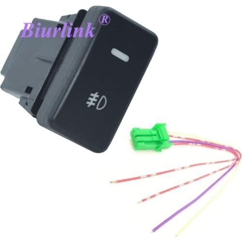 Car Fog Light Switch Daytime Running Lights Switch Button for Honda CRV HRV City Accord Fit Odyssey