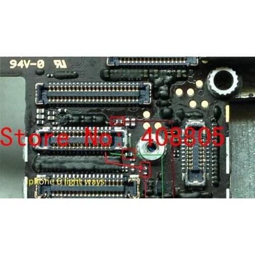 200pcs/lot backlight filter fuse for iPhone 6G 6 plus 6+ 6P 6PLUS FL2024 FL2025 FL2026 fuses filters on motherboard fix part