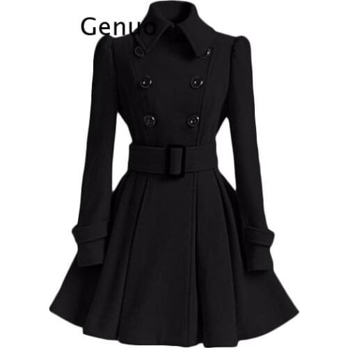 Женские пальто оверсайз Genuo China At AliExpress