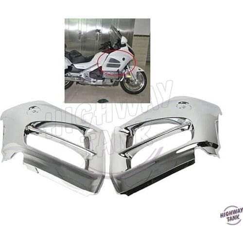 Chrome Motorcycle Mid Front Cover Fairing Moto Side Frame Decoration Shell case for Honda GL1800 Goldwing 2012 2013 2014 2015