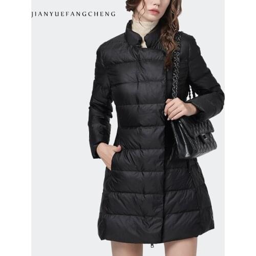 Fashion Women Long Down Jacket Warm Thickened Winter Parkas Padded Overcoat Elegant Black Puffer Coat Plus Size Match Shorts