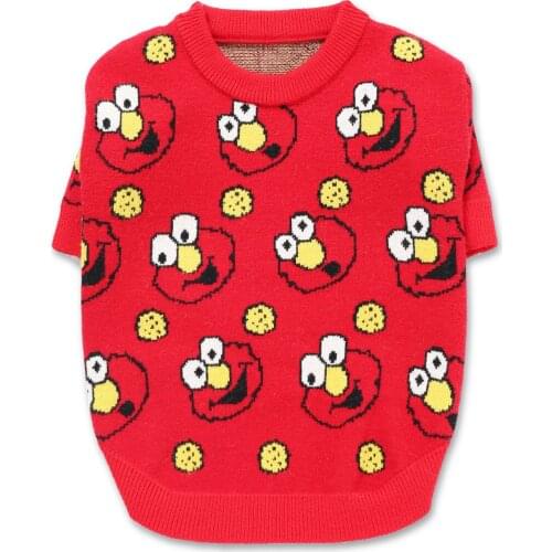 Fashion Print French Bulldog Warm Sweater Pet Dog Clothes for Samll Dogs Dropshipping PC1405