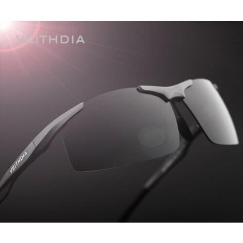 Veithdia Brand Aluminum Polarized Sunglasses Men 3Color lense Sports Sun Glasses Driving Glasses Eyewear Accessories shades 6535