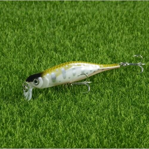 NEW 1PCS Hard Minnow Fishing Wobbler Lure Plastic Crankbait Topwater Pesca 10cm 12G Quality Hooks Fishing Tackle