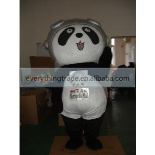 New arrival Cute new Adult cute cartoon big panda mascot fancy dress lovely costumes party costumes