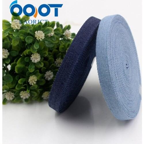 OOOT BAORJCT I-19427-1122,10mm,5yards jumper denim series fabric,tape crafts bow cap accessories and DIY Handmade decorations