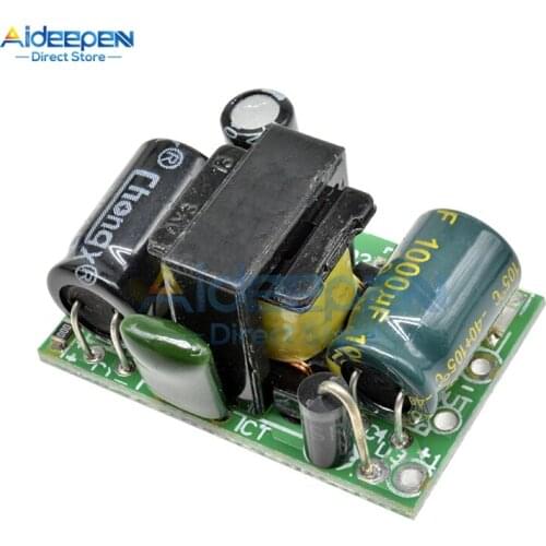 AC-DC 5V 700mA 3.5W Buck Converter AC 110V 220V To 5V DC Step Down Transformer Power Supply Module Regulator
