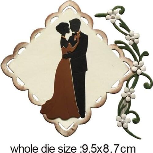 Dies for Scrapbook Card Making wedding frame background 2020 new Metal Cutting Dies embossing Craft Dies Stencil Die Cut