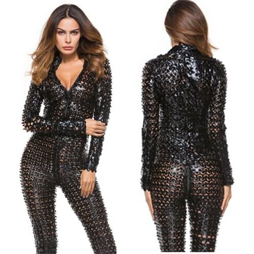 Women Sexy Lingerie Hot PU Leather Latex Suit Teddy Clubwear Sexy Costumes Erotic Lingerie Open Crotch Open Bra Lingerie Sexy