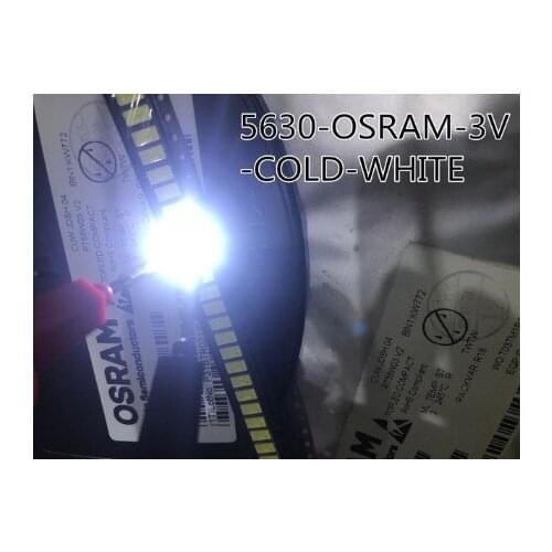 5730 OSRAM LED Backlight 0.5W 5630 3V Cool white LCD Backlight for TV TV Application PT56W03 V1 6000PCS