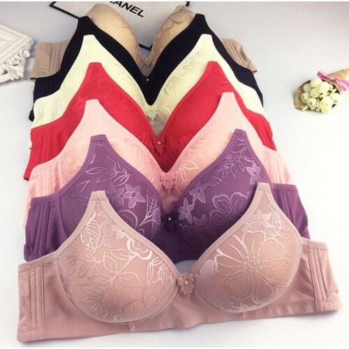 Women Push Up Bra Sexy Wireless Underwear Bras For Women Wire Free Lingerie Bralette Size A B Cup 32 34 36 38 40 42