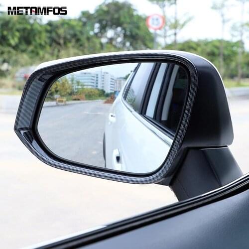 For Toyota Rav4 Rav 4 2019 2020 2021 Rearview Side View Mirror Visor Sun Shade Rain Guard Shield Sticker Accessories Car Styling