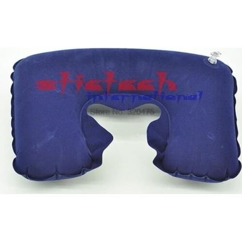 By dhl 500pcs practical U-Shape Travel Pillow for Airplane Inflatable Neck Pillow Travel Accessories Pillows for Sleep