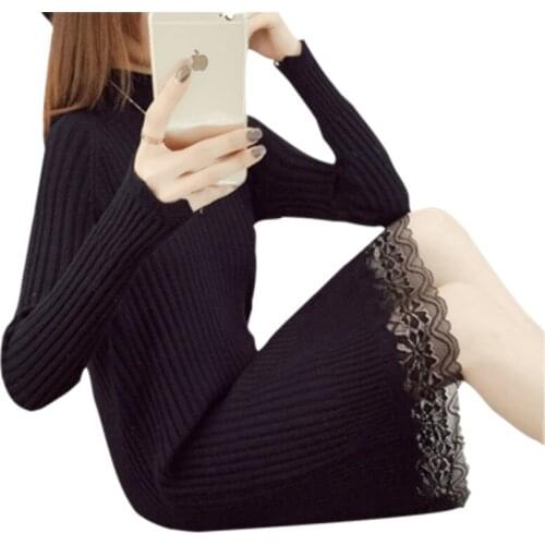 Модные вязаные платья Flubiflous China At AliExpress